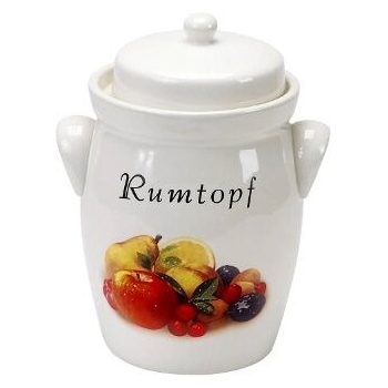 Frutta in Vaso Rum NikSohn Contenitore Bianco