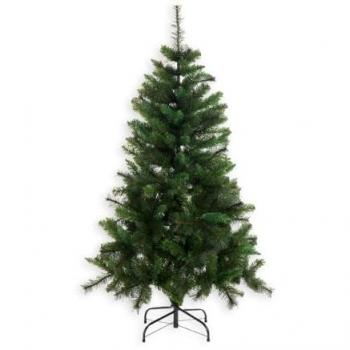 BB Christmas Árbol de Navidad Verde PVC Metal Polietileno 120 cm