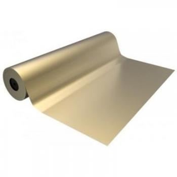 Papel regalo metalizado oro bobina 31 cm
