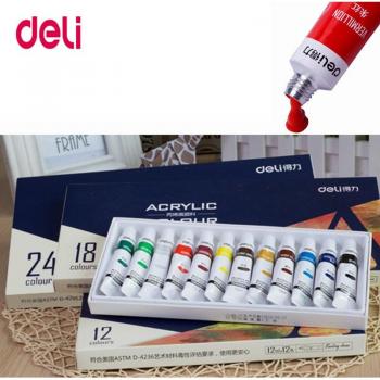 Ensemble Acrylique 24 Couleurs pour Nail, Glass & Art – Résistant à l'Eau