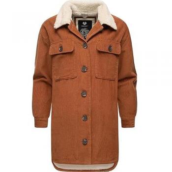 Kyoka Giacca di Mezza Stagione Ragwear Marrone e Bianco