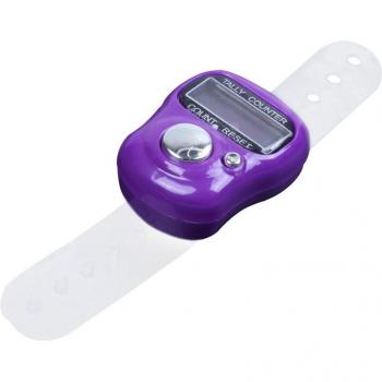 Compteur à 5 chiffres avec écran LCD violet