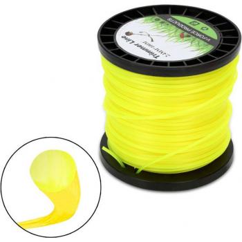 Rifilatura 100 m Swanew – Nylon Giallo 2,4 mm per Decespugliatore