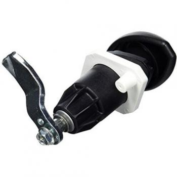 Safe-Tec Elipse Drehspann klein HCS-Buchse mit Riegel & Montageplatte