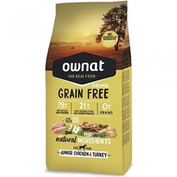 Ownat Prime Grain Free Junior Chicken & Turkey 3kg para perros