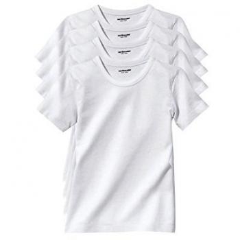 Coffret de 4 t-shirts blancs pour garçons