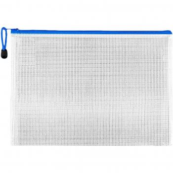 Plastic File Folder with Zipper
