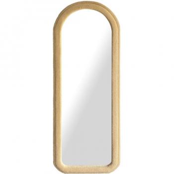 Specchio Parete Vellutato 60x4x160 ESPRIT Scandi Marrone