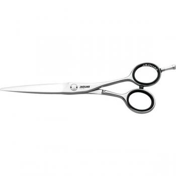 Offset-Kappersschere Jaguar Dynasty E in Staal – 6,5 inch Gepolijst