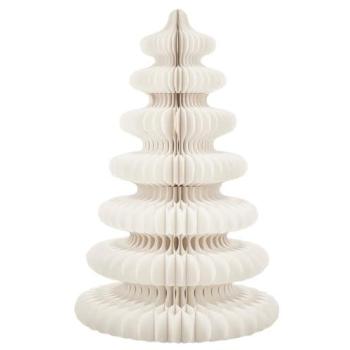 Sapin de Noël en papier H152 x Ø104 cm