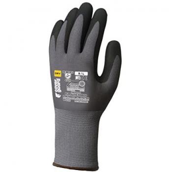 Lot de 10 paires de gants manutention Eurolite 15N600 Tricot gris sans couture polyamide Taille 8