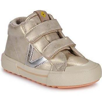 Zapatos Victoria Niña Bronce con Tirones y Suela Sierra 1065192v