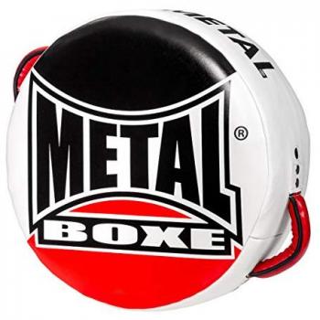 Recipiente de metal para golpes redondo