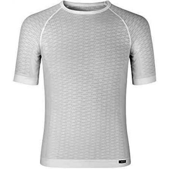 GripGrab Expert Maglia Senza Cuciture a Manica Corta, Unisex Adulto, Bianco, M/L