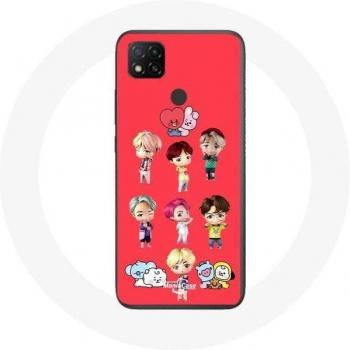 BTS TinyTAN Animation BT21 Poster Cover for Xiaomi Redmi 9C