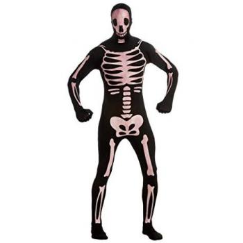 Rubie’s Second Skin: Skeleton L – kompletter Skelett-Overall für Halloween