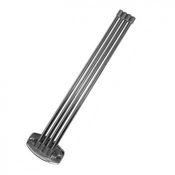 ABJ Handtuchhalter, 3 oder 4 Arme, 45 cm, um 180 Grad drehbar