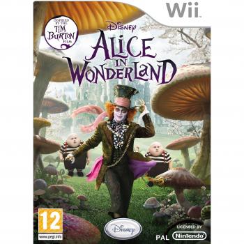 Wii – Tim Burton – Alice im Wunderland DE – Originalverpackt, gebraucht
