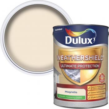 Dulux Weathershield Ultimate Protection Magnolia Paint 5L
