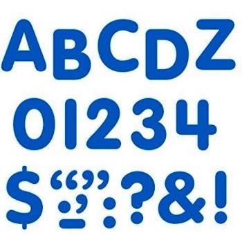 Blue 1‑inch EZE Letter Adhesive Kit – T‑1781