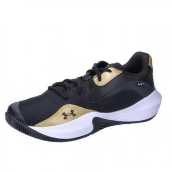 Basketballschuhe Under Armour UA Lockdown 7 Low Schwarz
