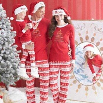 Ropa de Casa Navideña: Camisa y Pantalón en Pareja