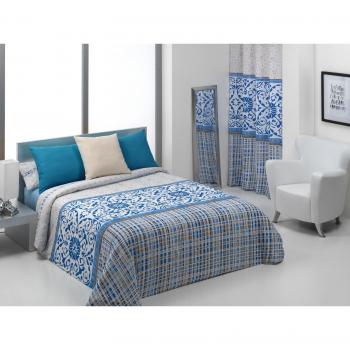 Copripiumino e federe duo blu dimensioni 180