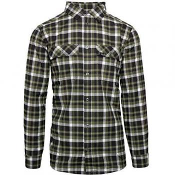 Jack Wolfskin Bow Valley Top Uomo Ebony Checks S 1402541