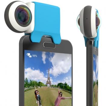 Smartphone 360° Fixation iO Micro USB – Vidéo Haute Définition