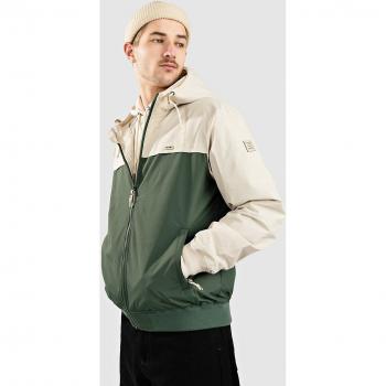 Giacca Vento Uomo Achterdeck Verde Beigio