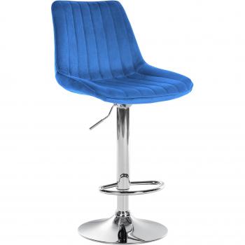 Tabouret de Bar Pivotant 360° en Velours