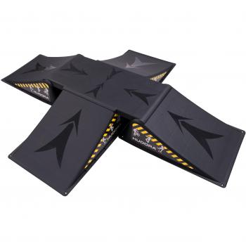 Rampe Hudora Roller Board 5 pièces Noir