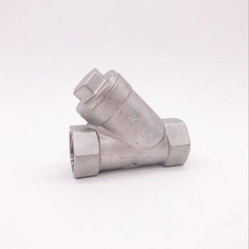 Inline Y-Type Strainer with BSP Female Thread, 304 Stainless Steel, DN15-DN50, 1/2-2, 229 PSI