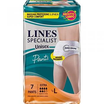 Pampers Lines Specialist Pants Extra Mutandina Unisex Taglia L Offerta 2 Confezioni Da 7pz (2x7)