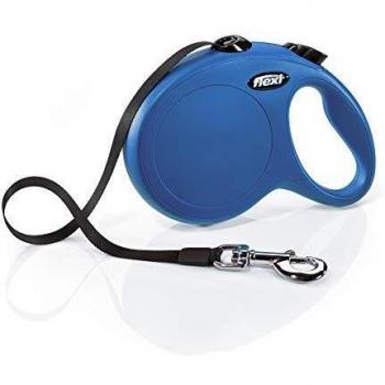 Flexi New Classic Tape Blue Large 8m Retractable Dog Leash
