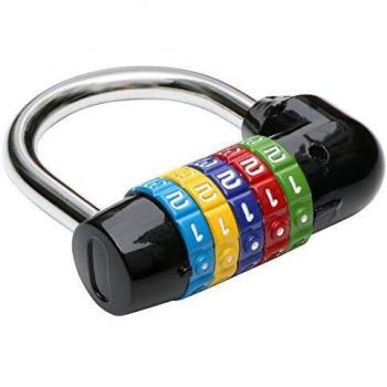 Trixes Elite 5‑Number Combination Lock (Black)