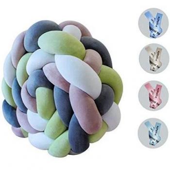 Vinggood pare-chocs pour lit d'enfant tressés