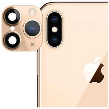 Lente Dorado IPhone 11 Pro/Pro Max 9H Templado