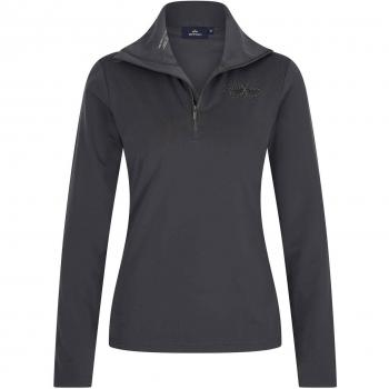 HV Polo Langarm Tech-Top Darlene XS Grau