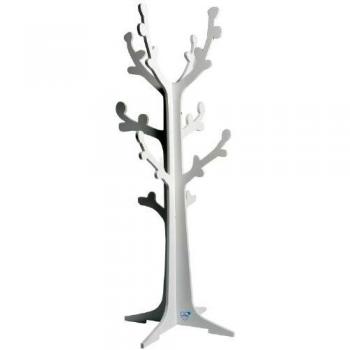 Poyetmotte Cerisier Gabbia Appendiabiti 45x120 cm, Bianco, Ciliegio