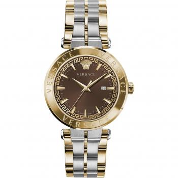 Versace Aion Men's Watch, Stainless Steel, Yellow, ONE SIZE