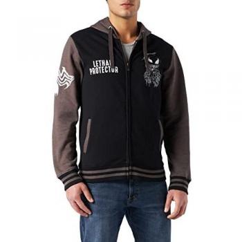Sudadera con Cremallera Venom de Marvel, Talla M para Hombre