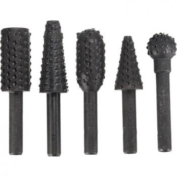 6.35mm Wood Rasp File Drill Bits Set