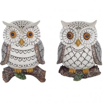 Ensemble de Statuettes Hibou Grimalt