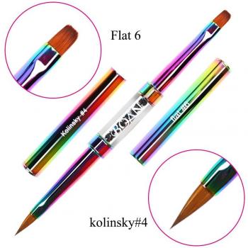 Kolinsky 3D Double Tip Brush