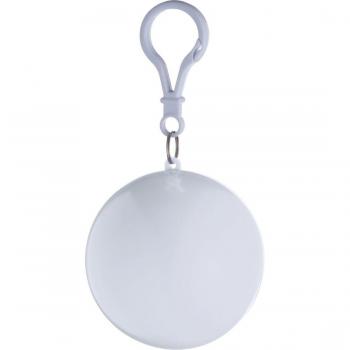 Travel-Friendly Disposable Raincoat with Ball Keychain