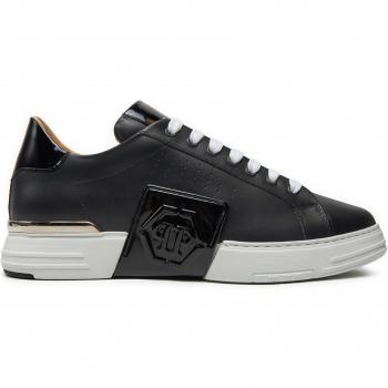 Black Lo-Top Sneakers for Men by Philipp Plein Size 11