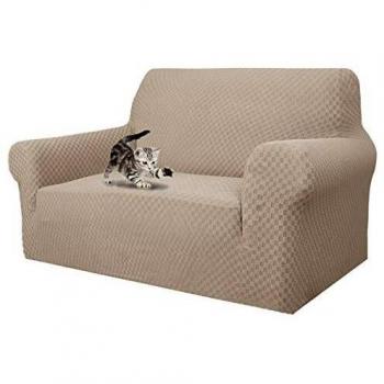 MAXIJIN Non Slip Couch Cover for 2 Seater
