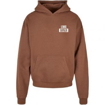 Braunes Kapuzensweatshirt Lewis Capaldi