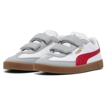 Tênis PUMA Club II Era Brancos com Ajuste de Velcro